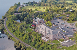 Belhurst Castle in the Finger Lakes region.