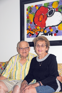 Leonard and Marcia Saran lived in their Amherst home for 50 of the 59 years they’d been married, raising their son and daughter there before deciding the time had come to downsize. “We wish we’d done it sooner,” they say. 