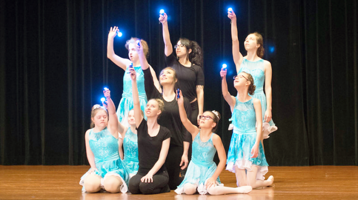 Students at Moving Miracles during a contemporary ballet class this year. The West Seneca dance studio whose student body is made up wholly of special needs children and adults is celebrating 20 years this year.