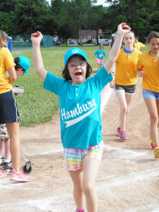 Among the most popular participants in the Kyle Reid Memorial Challenger League is 14-year-old Kelly O’Donnell of Hamburg.