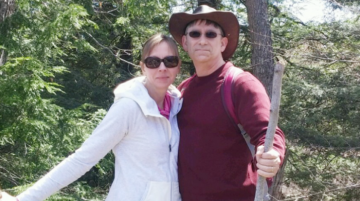 Tricia and Keith Rohleder during a hiking trip. “I have a lot of support and I rely greatly on my wife. She’s my rock and we both rely on family,” said Keith Rohleder He was diagnosed with a rare type of disease, blastic plasmacytoid dendritic cell neoplasm (BPDCN).
