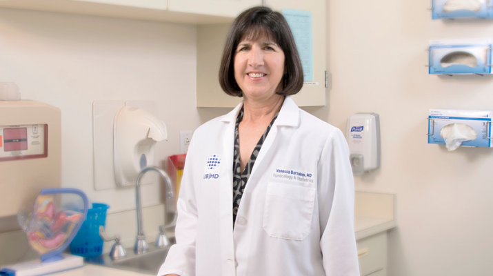 Physician Vanessa Barnabei, PhD, president and CEO of UBMD Obstetrics and Gynecology.