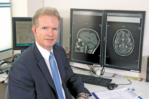 Physician John Leddy, director of UB’s Concussion Management Clinic in the Jacobs School of Medicine and Biomedical Sciences and an international expert on concussion. “It may be because the biomechanics of the injury,” Leddy says as a potential reason for more incidence of concussion among women athletes.