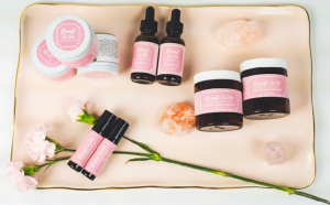 Products developed by Chrissy Adams of Buffalo include creams, oils, masks and other products. Adams says the products are all-natural and feature ingredients such as avocado butter, pumpkin seed butter, Aloe vera, essential oils, B17 extract, and colloidal silver.