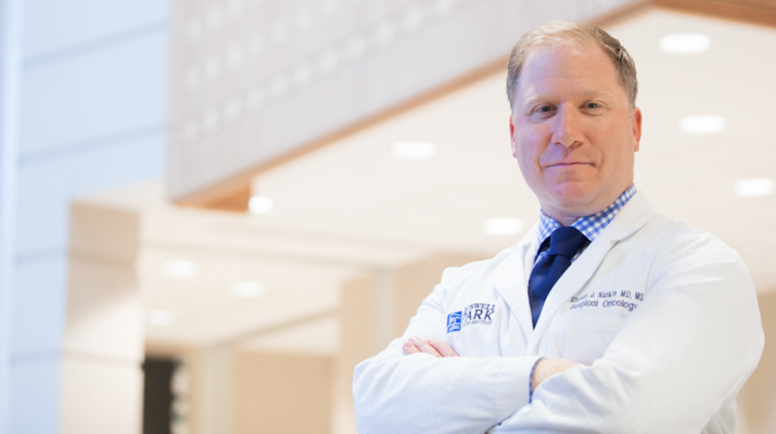 Steven Nurkin, a surgical oncologist and associate professor of oncology at Roswell Park Comprehensive Cancer Center in Buffalo.