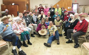 Group of caregivers at the respite care program at Eden United Methodist Church in Eden. Photo provided