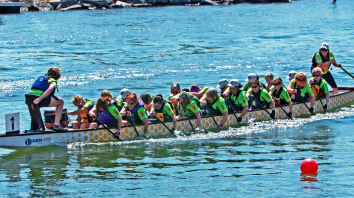 Hope Chest Buffalo sponsors the dragon boat team that provides both fitness opportunities and camaraderie for members, usually canceer patients. Photo provided.