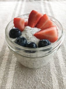 chia seed pudding