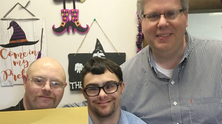 Jeff Paterson, CEO of Empower in Niagara Falls (right) with Dan Cecere and Anthony Salvo.