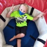 Kids playing at Rolly Pollies Children’s Gym in Buffalo.