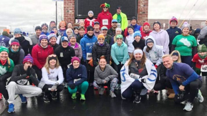 Group of participants in the 2019 Turkey Trot.