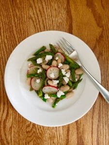 Asparagus salad