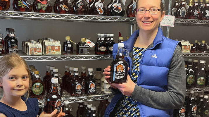 Nurse Jennifer Leffler works in Batavia. When she isn’t working, she can be found at her Varysburg farm, where she and her family produce 1,400 gallons of maple syrup a year, and other products, sold under the label Over the Hill Maple.