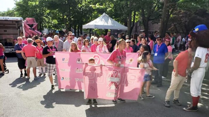 Parade sponsored by the Breast Cancer Network of WNY in 2019. The group uses the event to raise awareness of breast cancer and funds for the organization.