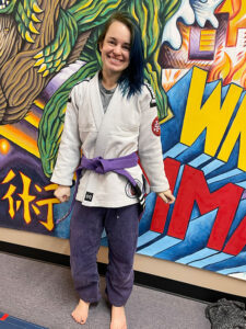 Dusty Bockrath, who holds a purple belt as an experienced combat competitor, serves as the primary instructor each Sunday morning at WNY Mixed Martial Arts & Fitness in Buffalo.