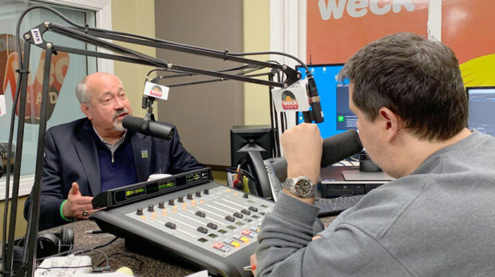 Thomas Jasinski’s tireless advocacy efforts include regular media appearances on local radio and television programs such as “Senior Matters With Buddy Shula” on WECK 1230 AM.