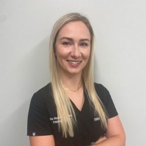 Hannah Yorks is a chiropractor at Peak Performance Chiropractor and Wellness. “Make sure that you’re lifting from the ground with your legs, not bending over at the back,” she says. “And, definitely don’t twist your body while lifting something heavy.”