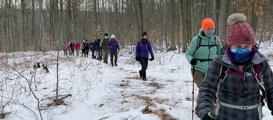 The WNY Winter Hiking Challenge Has Begun
